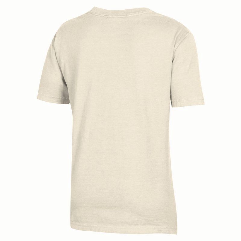 slide 2 of 3, NCAA Arkansas Razorbacks Boys' Sand T-Shirt - S: Lightweight Cotton Crew Pullover, 1 ct