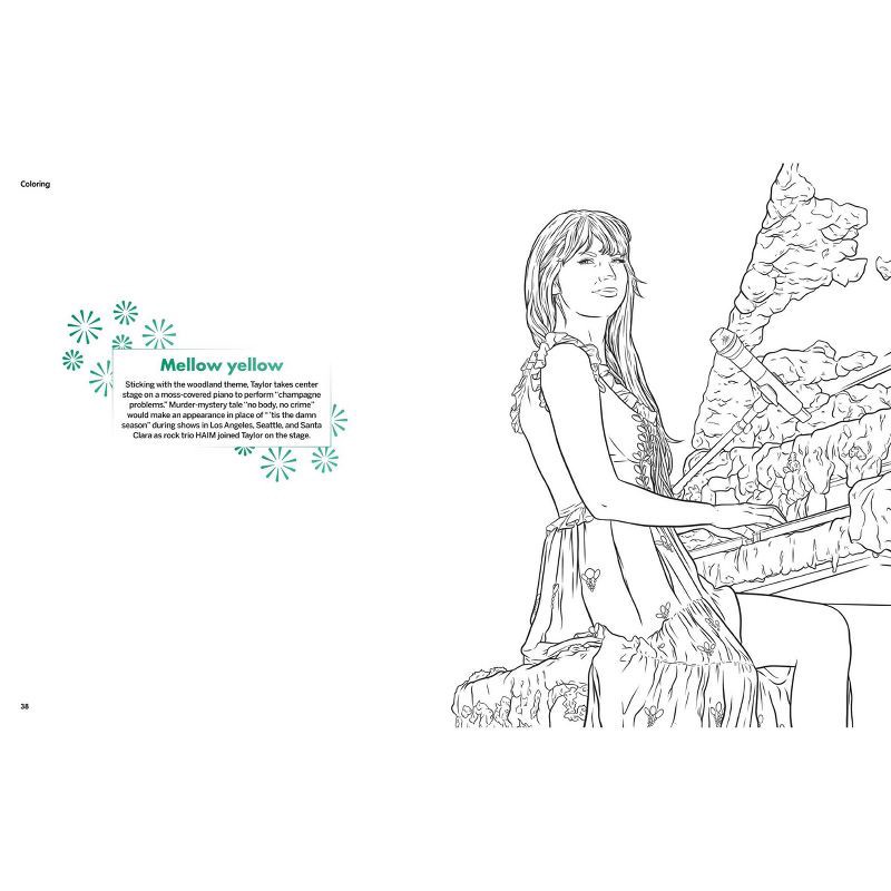 slide 2 of 5, Taylor Swift Coloring & Activity Book: Tour Edition - by Editors of Thunder Bay Press (Paperback), 1 ct