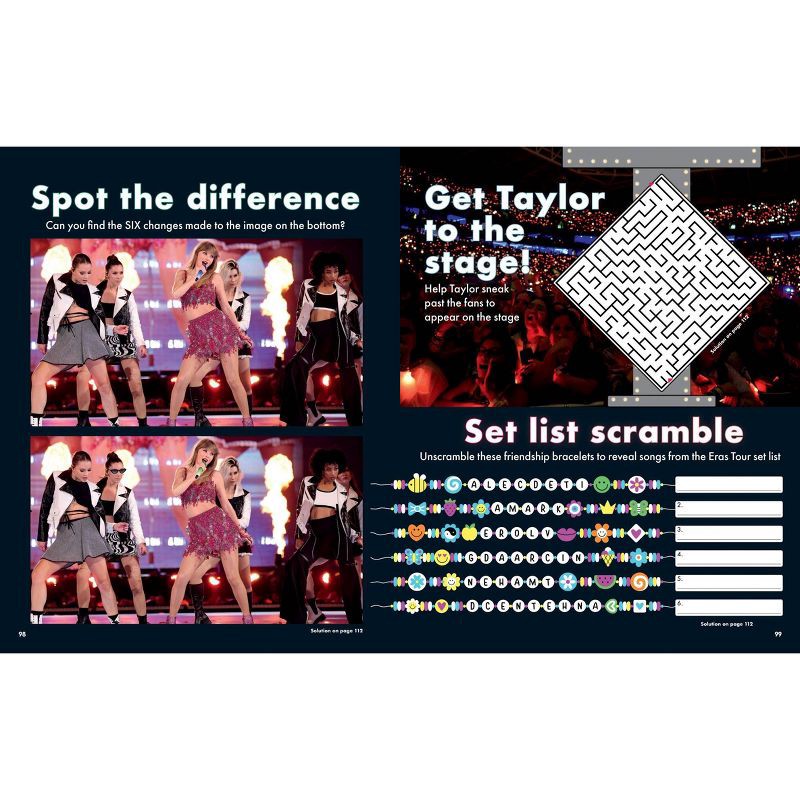 slide 4 of 5, Taylor Swift Coloring & Activity Book: Tour Edition - by Editors of Thunder Bay Press (Paperback), 1 ct