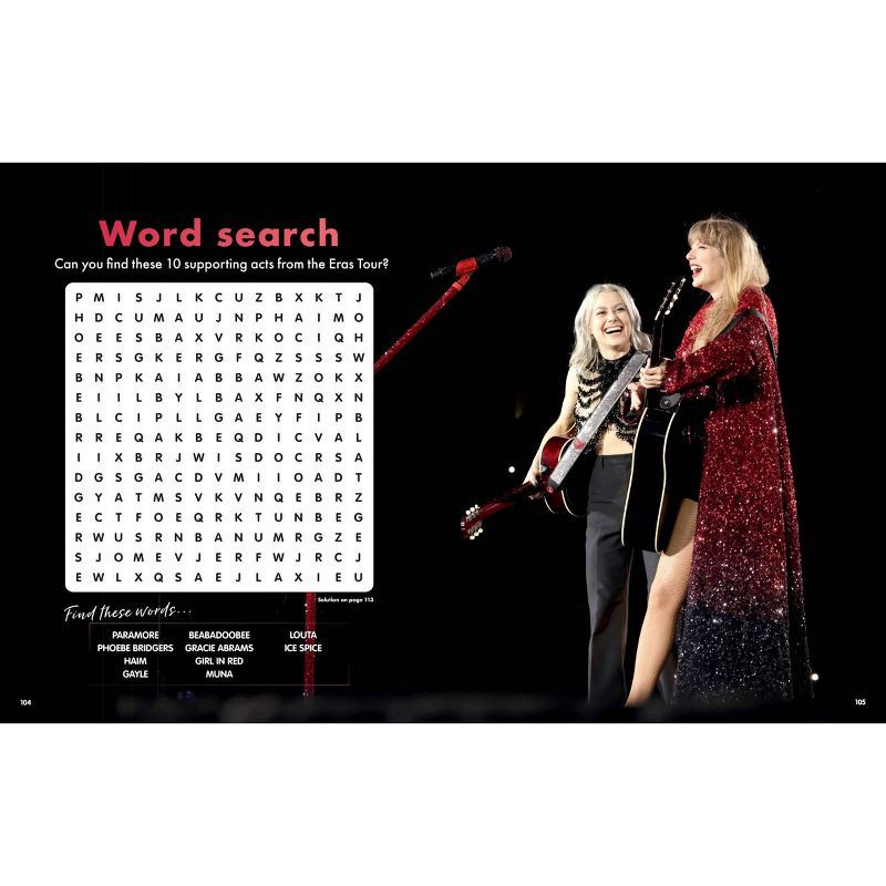 slide 5 of 5, Taylor Swift Coloring & Activity Book: Tour Edition - by Editors of Thunder Bay Press (Paperback), 1 ct