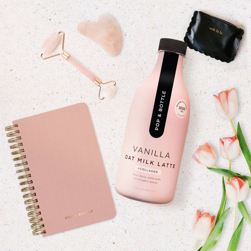 slide 3 of 8, Pop & Bottle Vanilla Cold Brew Oat Milk Latte - 32 fl oz, 32 fl oz