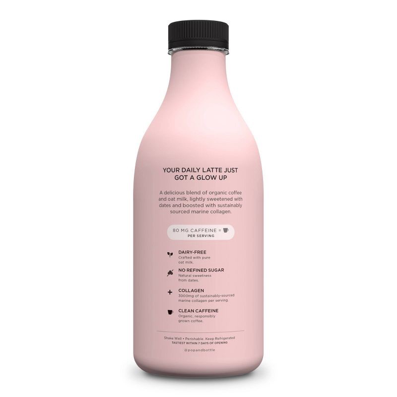 slide 5 of 8, Pop & Bottle Vanilla Cold Brew Oat Milk Latte - 32 fl oz, 32 fl oz