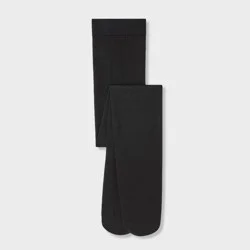 Girls' Dance Footed Tights - Cat & Jack™ Black XS