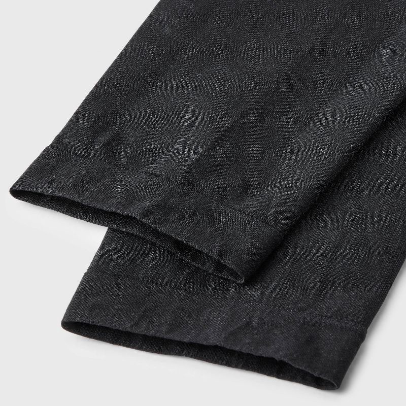 slide 3 of 3, Girls' Dance Footless Tights - Cat & Jack™ Dark Black S: Nylon Spandex Blend, Over the Knee, Knit, 1 ct