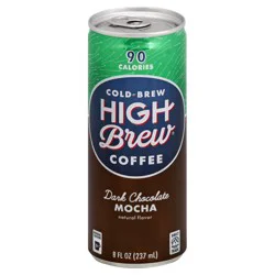 High Brew Cold-brew Coffee, Dark Chocolate Mocha- 8 oz