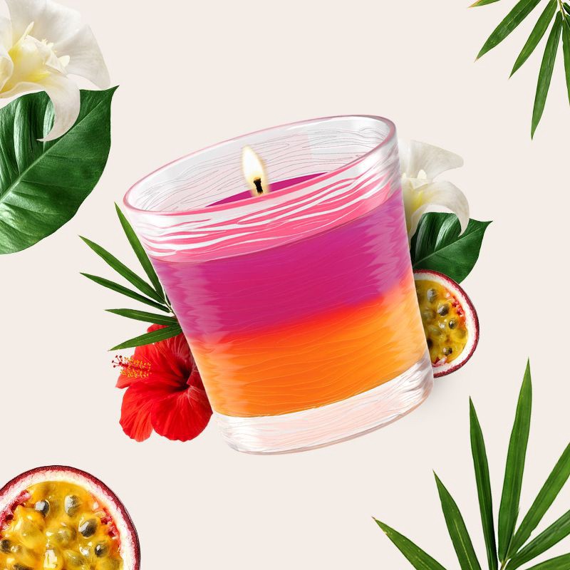 slide 2 of 12, Glade Scented Candles - Hawaiian Breeze and Vanilla Passion Fruit - 4.08oz/2ct, 4.08 oz, 2 ct