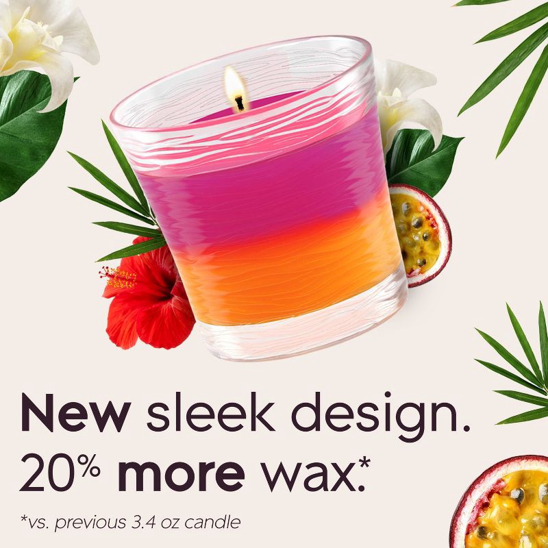 slide 5 of 12, Glade Scented Candles - Hawaiian Breeze and Vanilla Passion Fruit - 4.08oz/2ct, 4.08 oz, 2 ct