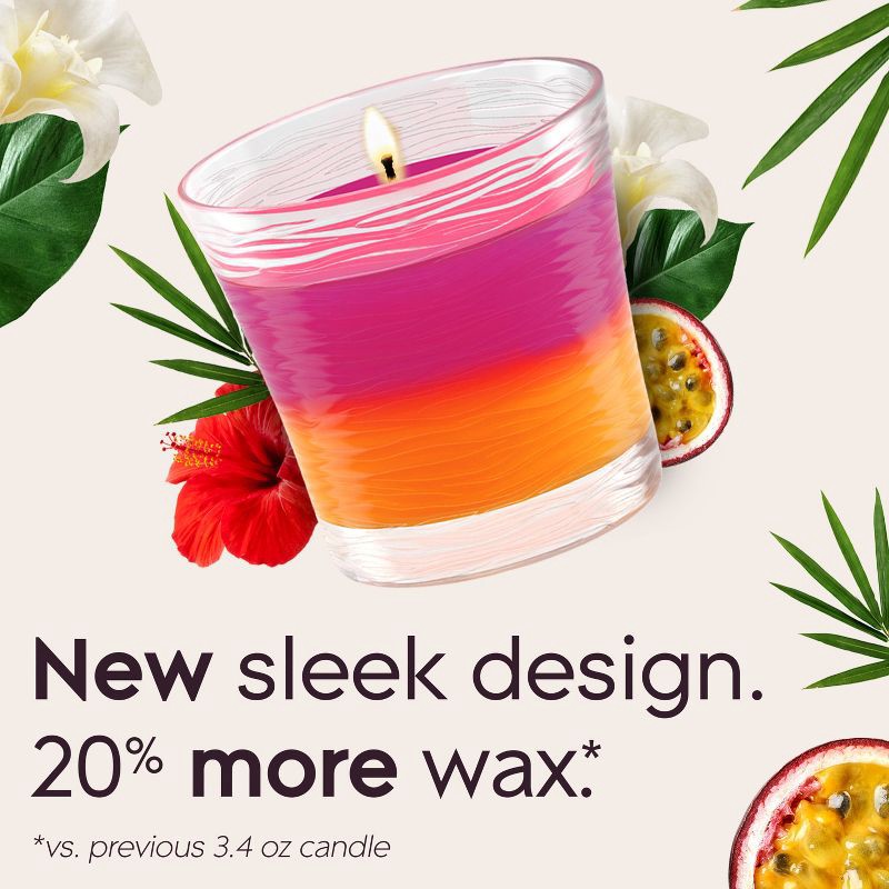 slide 5 of 12, Glade Scented Candles - Hawaiian Breeze and Vanilla Passion Fruit - 4.08oz/2ct, 4.08 oz, 2 ct