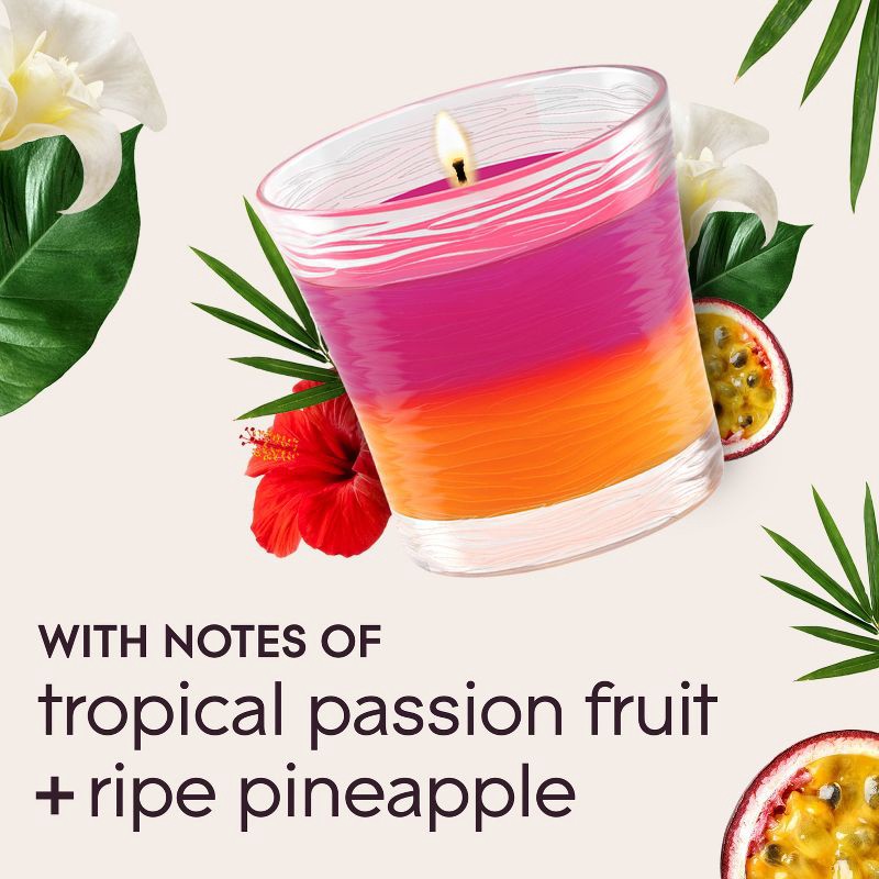 slide 8 of 12, Glade Scented Candles - Hawaiian Breeze and Vanilla Passion Fruit - 4.08oz/2ct, 4.08 oz, 2 ct