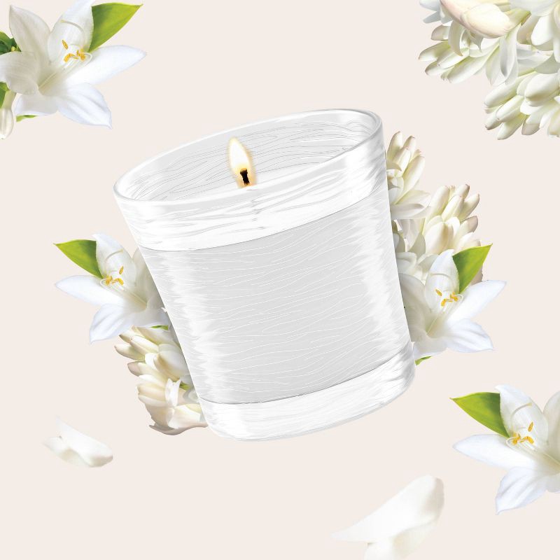 slide 2 of 12, Glade Scented Candles - Clean Linen - 4.08oz/2ct, 4.08 oz, 2 ct