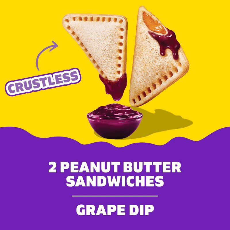slide 4 of 9, Lunchables Peanut Butter and Jelly Sandwich Grape - 2.27oz, 2.27 oz