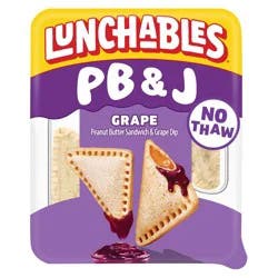 Lunchables Peanut Butter and Jelly Sandwich Grape - 2.27oz