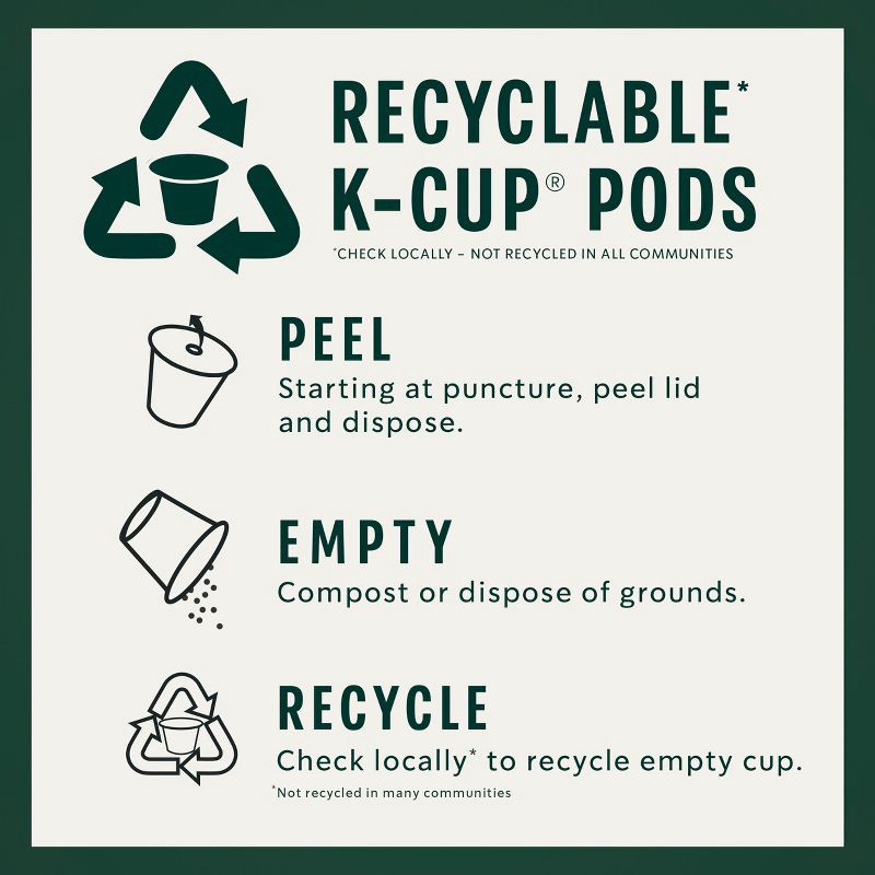 slide 6 of 8, Starbucks Mountain Blend Medium Roast Keurig K-Cup Coffee Pods - 22ct, 22 ct