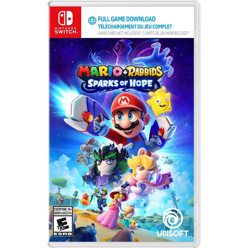 slide 1 of 6, Ubisoft Mario + Rabbids: Sparks of Hope - Nintendo Switch (Code in Box), 1 ct