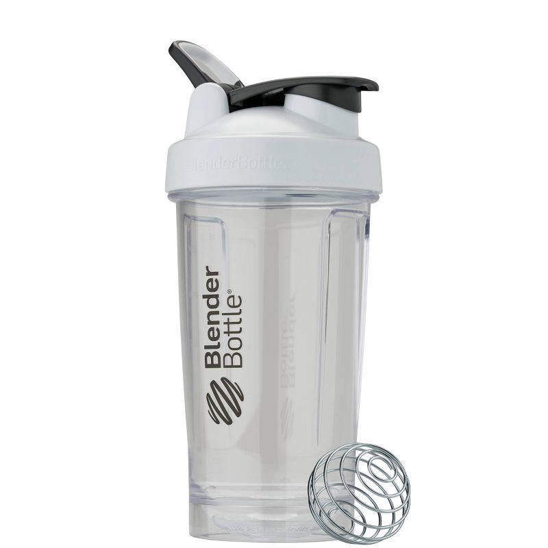 slide 2 of 2, BlenderBottle Pro24 Energy and Sports Drinks - Clear/White - 24oz, 24 oz
