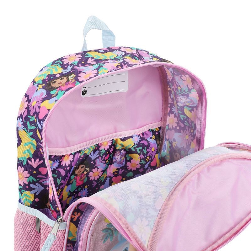 slide 5 of 5, Dora Kids' 16" Backpack - Purple, 1 ct