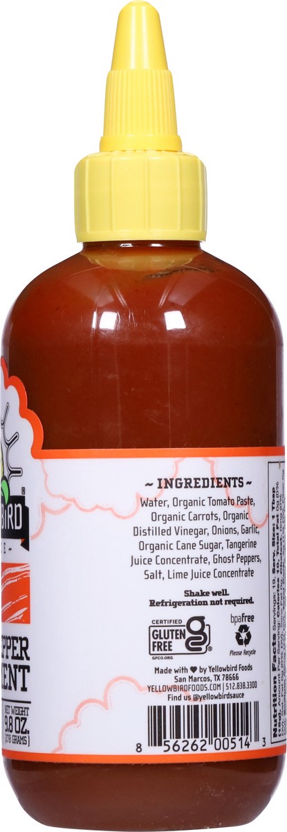 slide 8 of 9, Yellowbird Sauce Ghost Pepper Condiment 9.8 oz, 9.8 oz