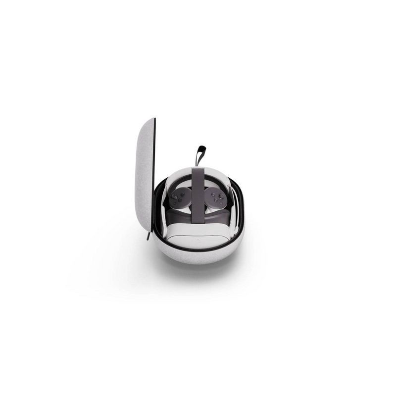 slide 1 of 7, Meta Quest Premium Style and Protection Carrying Case - Works with Meta Quest 3/3S: Solid Felt Video Console Cover, 1 ct