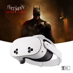 Meta Quest 3S 128GB All-In-One Virtual Reality Headset – includes Batman: Arkham Shadow and a 3-Month Trial of Meta Horizon+
