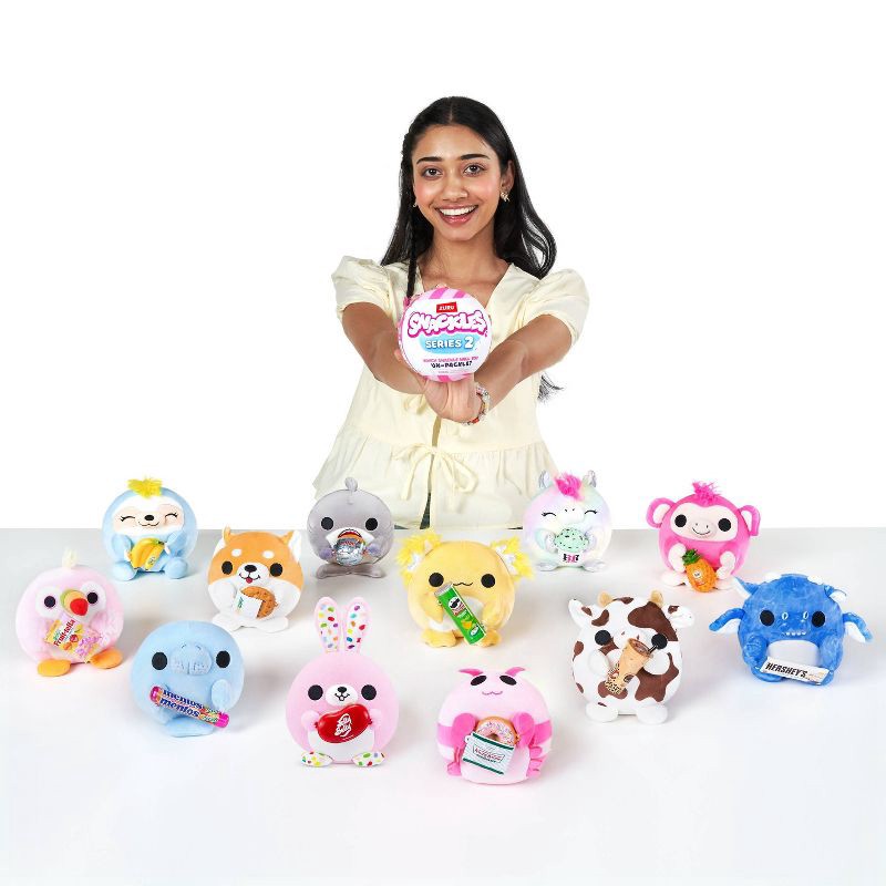 slide 10 of 11, Snackles 4.5" Small Capsule Snack Swap Stuffed Animals, 1 ct