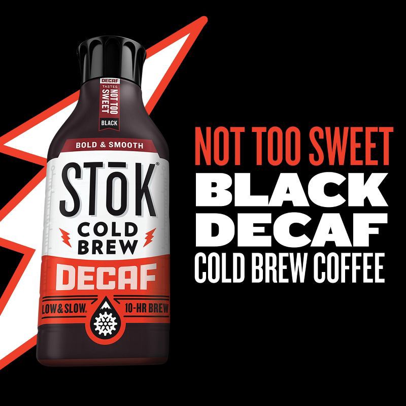 slide 4 of 13, SToK Decaf Not Too Sweet Cold Brew Coffee - 48 fl oz, 48 fl oz