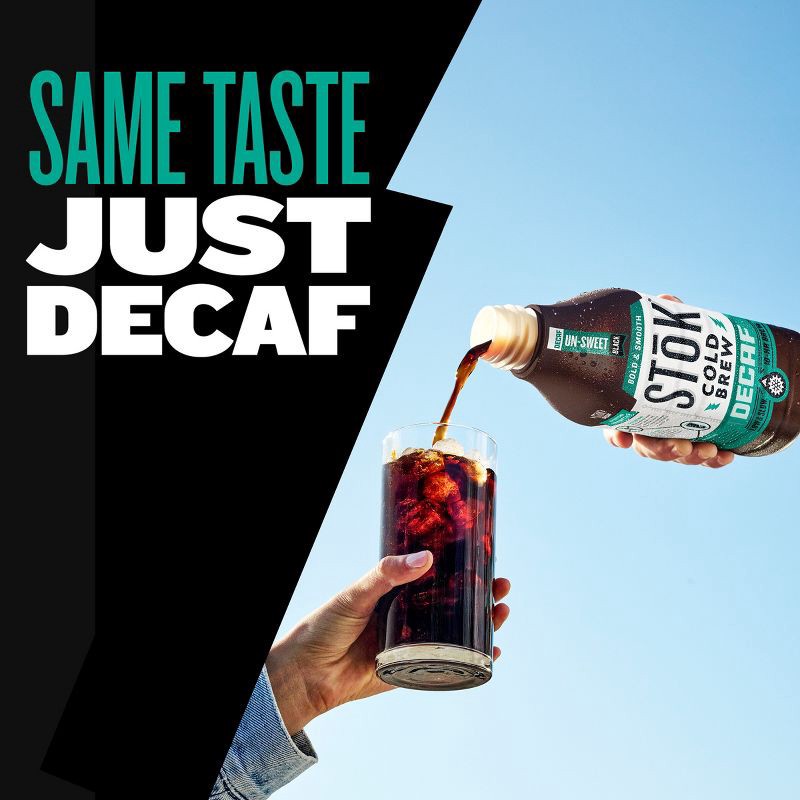 slide 5 of 13, SToK Decaf Unsweetened Cold Brew Coffee - 48 fl oz, 48 fl oz