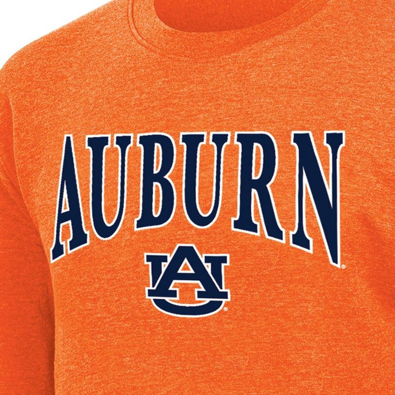 slide 3 of 3, NCAA Auburn Tigers Men's Crew Neck Fleece Sweatshirt - S: Pullover, Long Sleeve, 1 ct