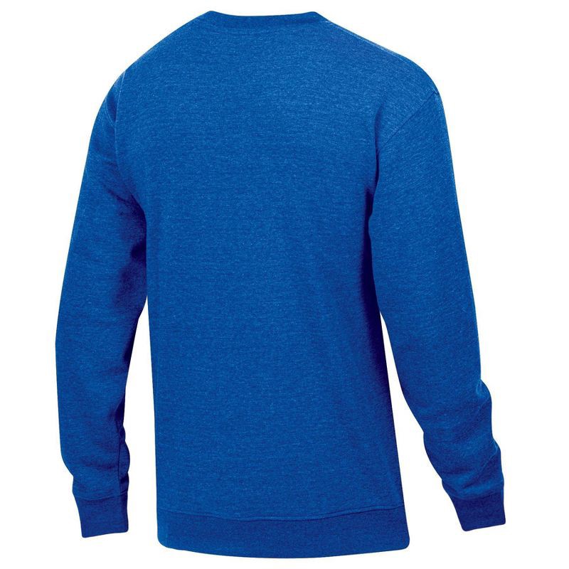 slide 2 of 3, NCAA Duke Blue Devils Men's Crew Neck Fleece Sweatshirt - S: Cotton-Poly Blend, Pullover, 1 ct