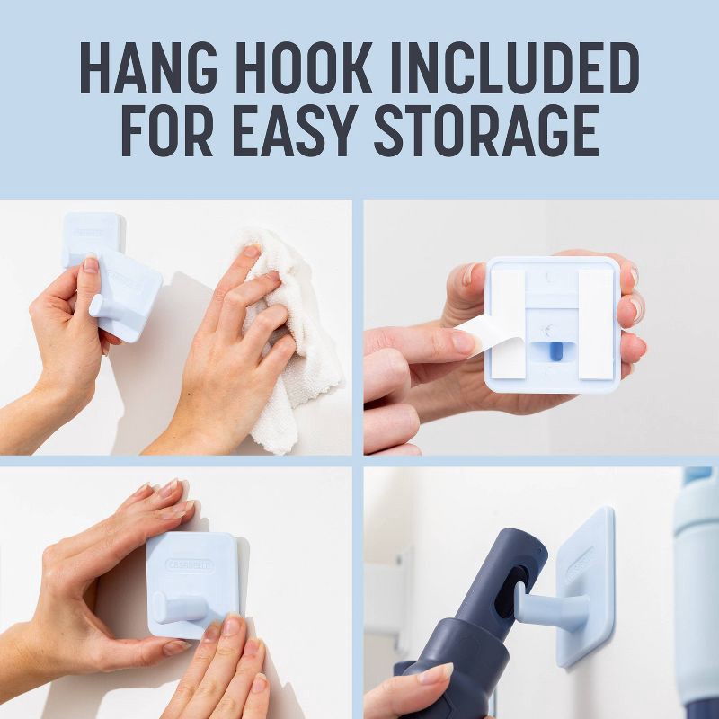 slide 8 of 8, Casabella Click Clean and Organize Easy Wring Cone Mop Head and Hook, 1 ct