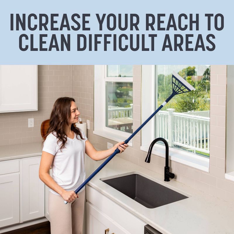 slide 4 of 7, Casabella Click Clean and Organize Extension Handle and Hook, 1 ct