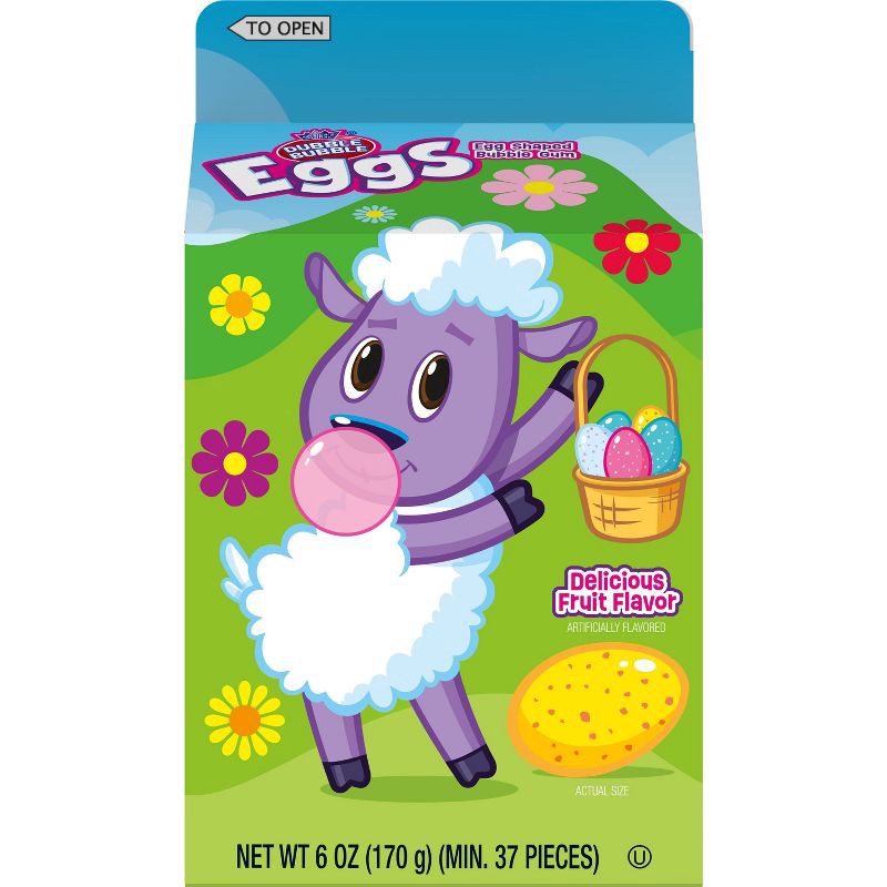 slide 4 of 7, Dubble Bubble Easter Eggs Bubble Gum - 6oz, 6 oz