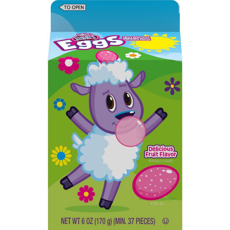 slide 5 of 7, Dubble Bubble Easter Eggs Bubble Gum - 6oz, 6 oz