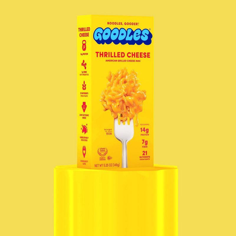 slide 3 of 4, Goodles Thrilled Cheese Mac and Cheese - 5.25oz, 5.25 oz