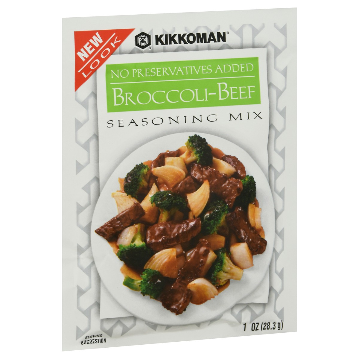 slide 2 of 9, Kikkoman Broccoli Beef, 1 oz