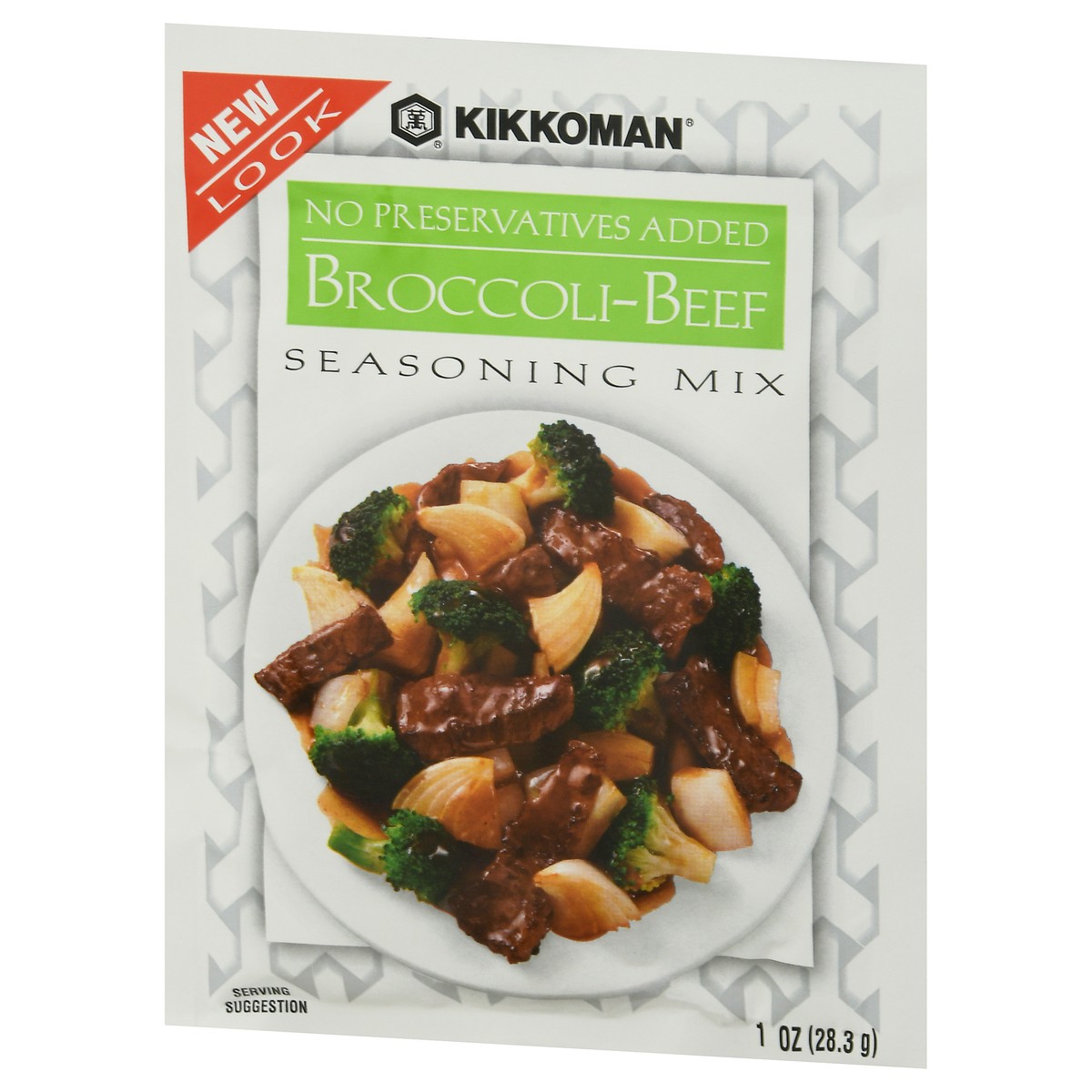 slide 3 of 9, Kikkoman Broccoli Beef, 1 oz