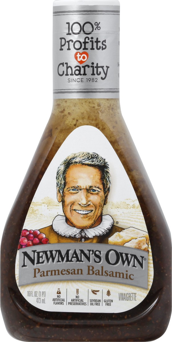 slide 5 of 13, Newman's Own Parmesan Balsamic Vinaigrette 16 oz, 16 oz