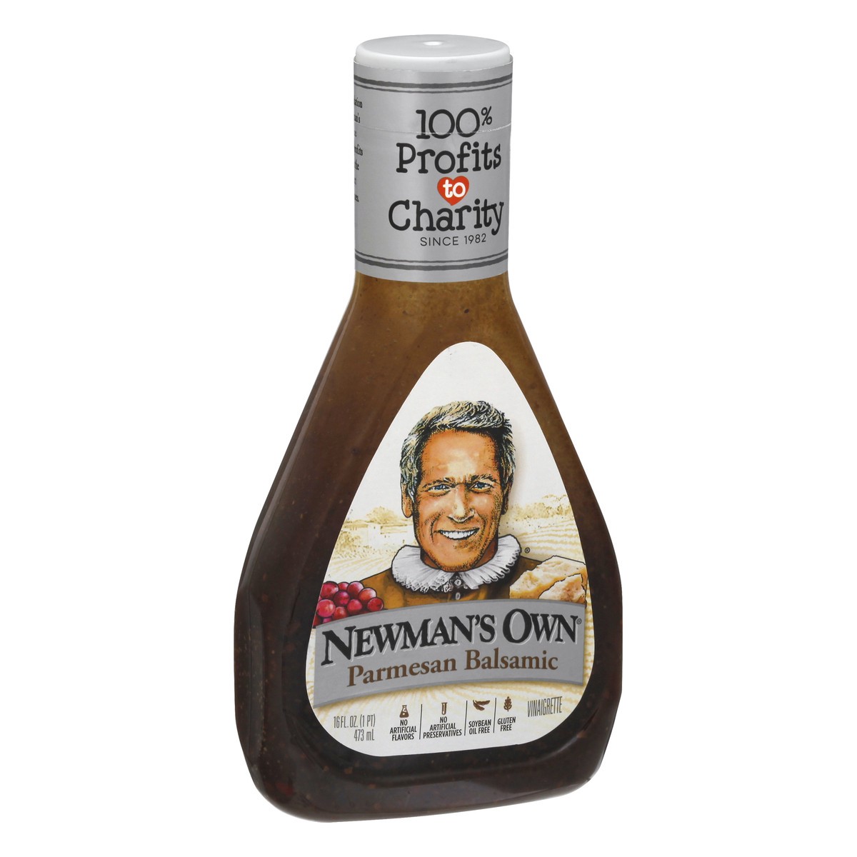 slide 10 of 13, Newman's Own Parmesan Balsamic Vinaigrette 16 oz, 16 oz