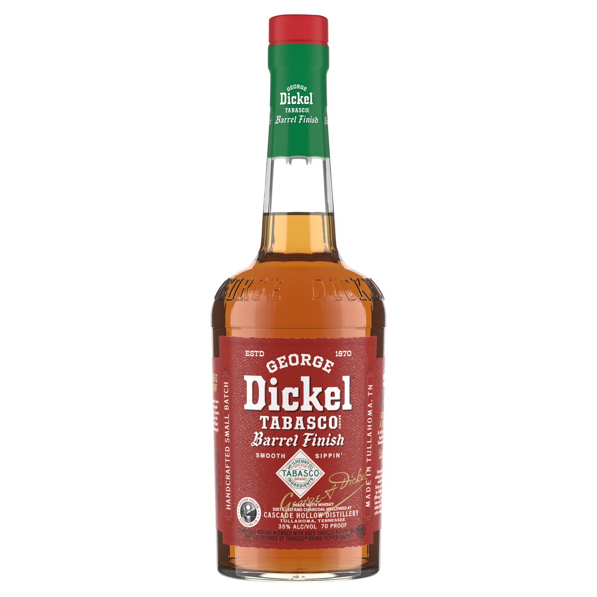 slide 1 of 5, George Dickel Whiskey - American, 750 ml