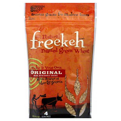 slide 1 of 2, Freekeh Foods Roasted Original Green Wheat, 8 oz