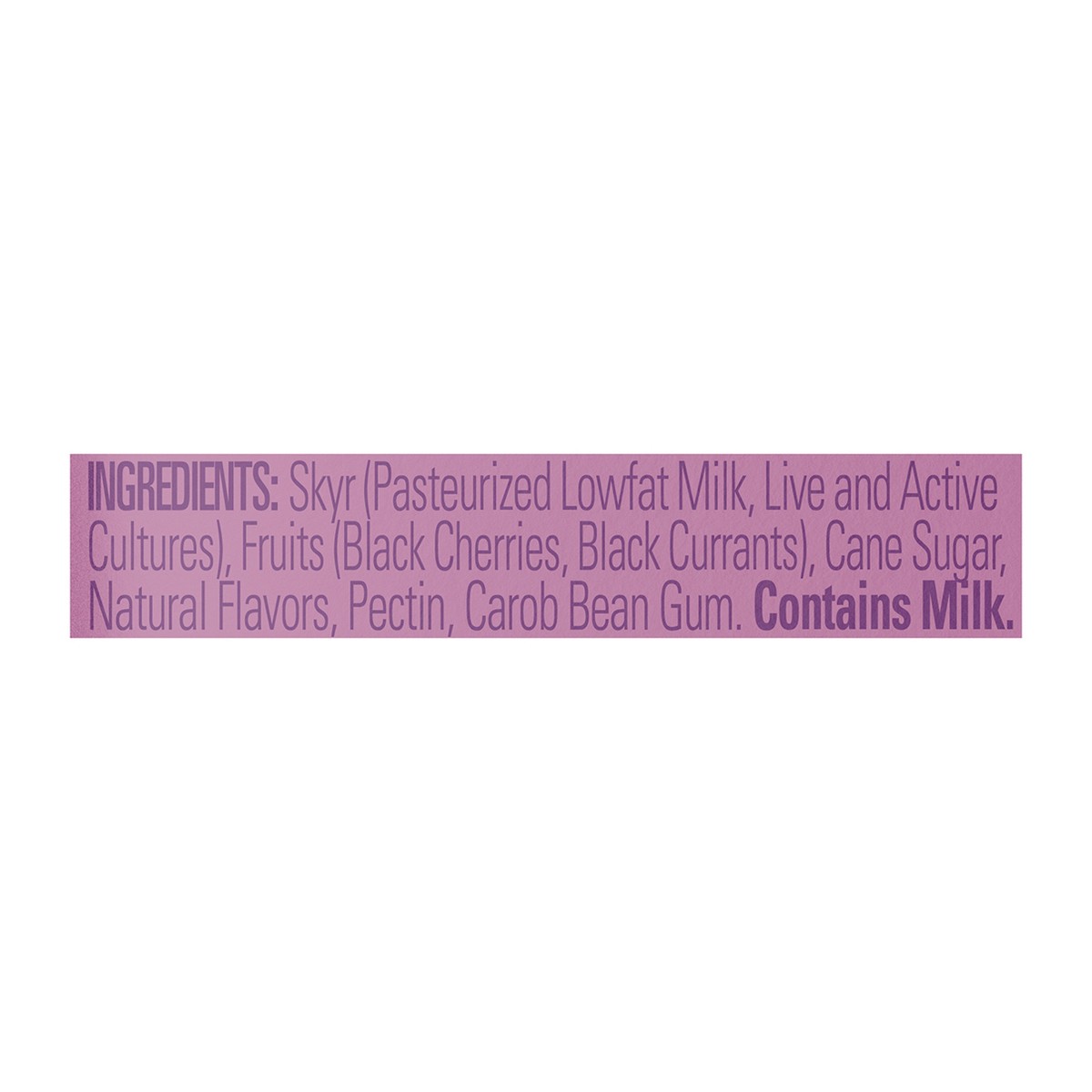 slide 2 of 8, Icelandic Provisions Cherry & Black Currant Thick & Creamy Low Fat Skyr 5.3 oz, 5.3 oz
