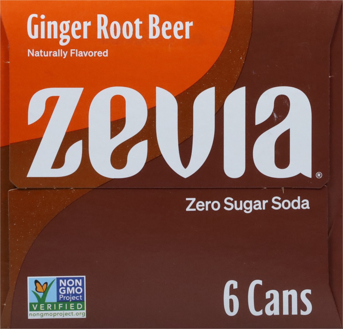 slide 2 of 9, Zevia Zero Sugar Ginger Root Beer Soda- 6 ct; 12 oz, 6 ct; 12 oz
