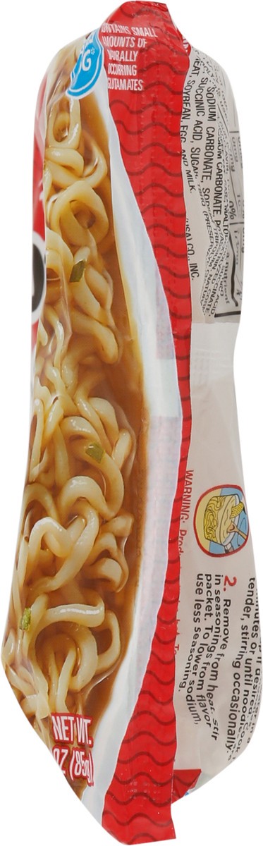 slide 2 of 9, Top Ramen Beef Flavor Ramen Noodles, 3 oz