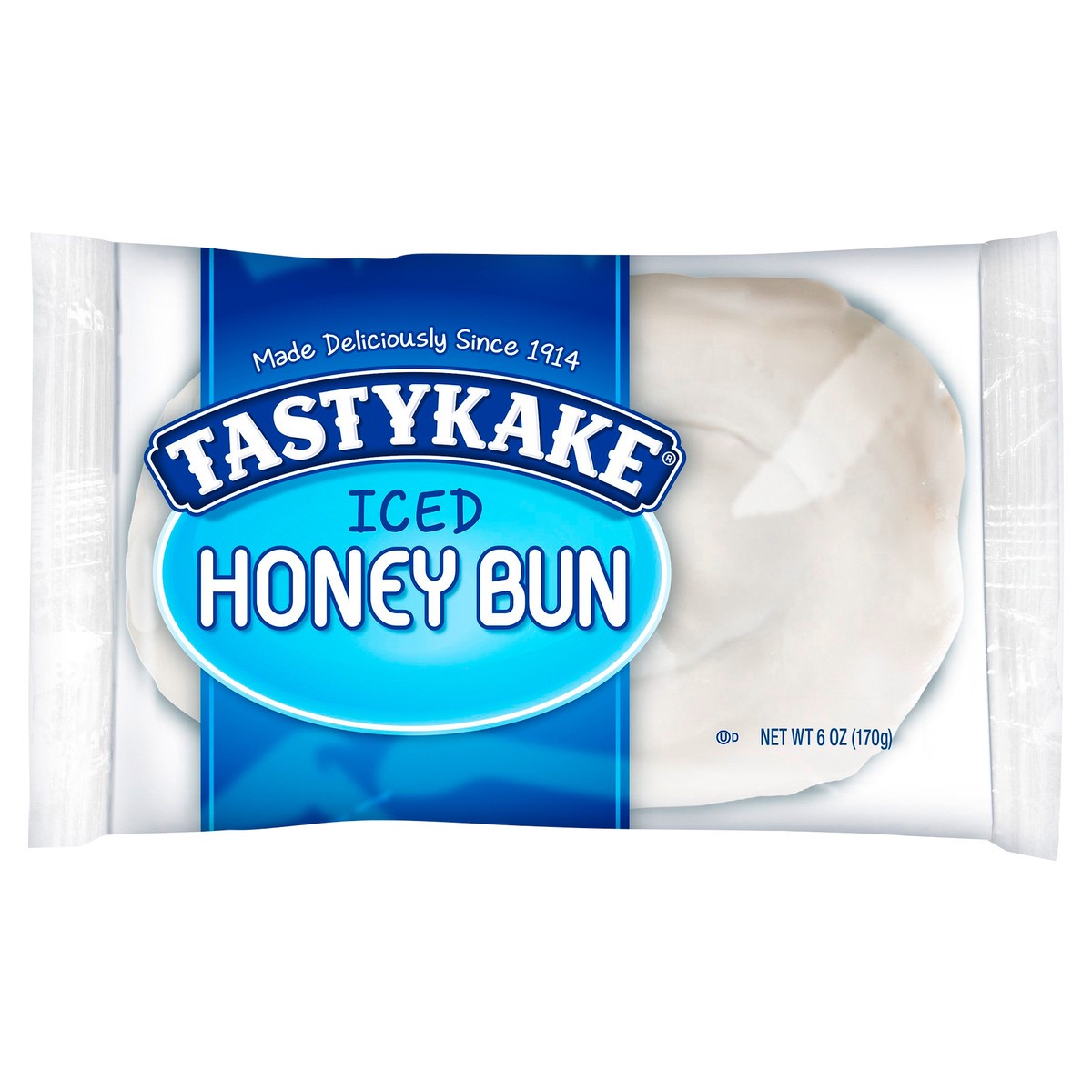 slide 1 of 9, Tastykake Iced Honey Bun, 6 oz