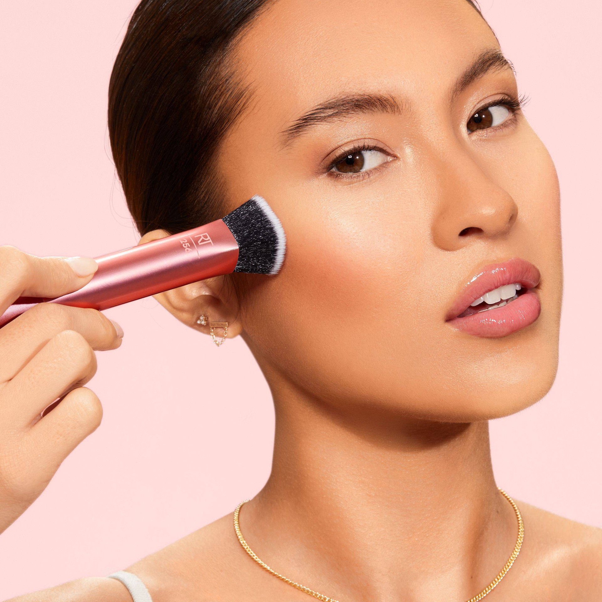 slide 6 of 6, Real Techniques Face Base Makeup Brush Kit - 4pc, 4 ct