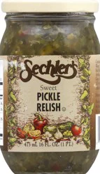 Sechler's Sweet Pickle Relish 16 oz