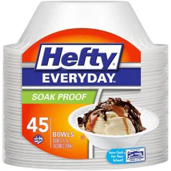 Hefty Bowl 45 ea