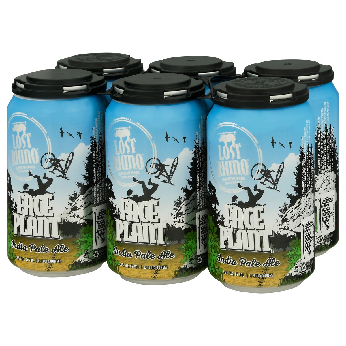 slide 2 of 8, Lost Rhino Brewing Company Lost Rhino Face Plant Ipa, 6 ct; 12 oz