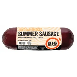 Big O' Smokehouse Garlic Summer Sausage 12 oz
