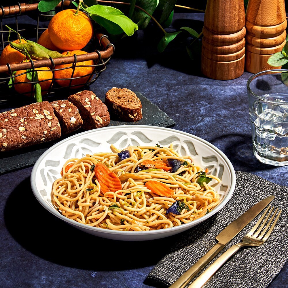 slide 3 of 4, Tabletops Gallery Carrara Matte Melamine Serving Bowl, 1 ct