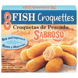 Sabroso Croqueta De Pescado
